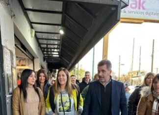 Ritondo junto a Retamoso con propuestas sobre seguridad en Calzada