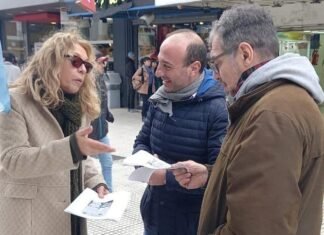Lucas Abd profundiza el contacto con vecinos y representantes de PyMES en Lomas de Zamora