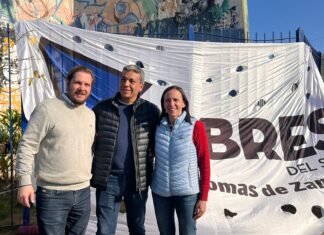 Jesús Escobar junto a Silvia Saravia en Lomas: «Voy a utilizar todos los instrumentos del Estado para defender el bolsillo de nuestro pueblo”