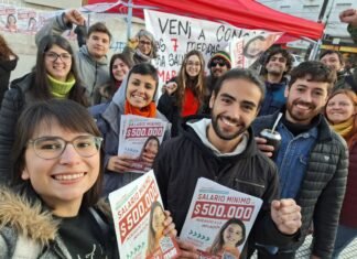 Con un llamado al voto para superar el piso de las PASO, cerraron campaña los candidatos del Muevo MAS de Lomas