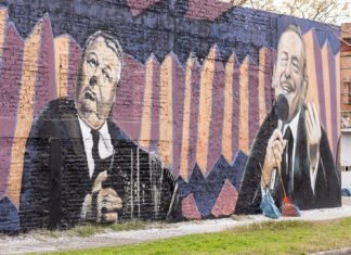 Nuevo mural del Municipio en homenaje al tango en Burzaco