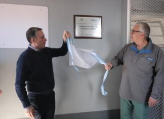 Fernando Gray inauguró las obras de ampliación y refacción de la Unidad Sanitaria N° 13 de Luis Guillón
