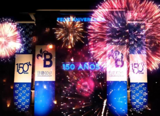 En el 150 aniversario de Brown proyectarán un show de «mapping» en el Palacio Municipal