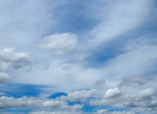 Viernes algo nublado, muy ventoso y con una máxima de 25 grados