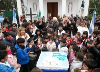 Pueblo y gobierno de Almirante Brown celebraron el 151° aniversario de la localidad Ministro Rivadavia