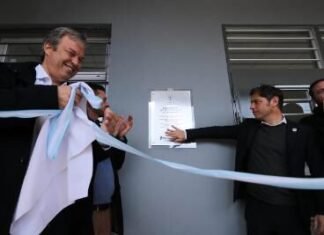 Kicillof, Cascallares y Fabiani inauguraron la Escuela Secundaria 81 y la ampliación de la Primaria 83