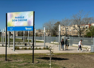 Miles de familias brownianas ya disfrutan del nuevo Parque Don Orione