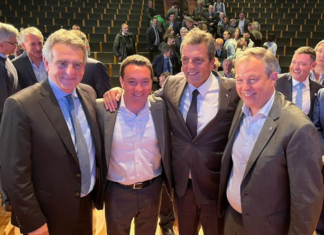 Cascallares acompañó a Sergio Massa en el lanzamiento del programa «Ciudades Seguras»