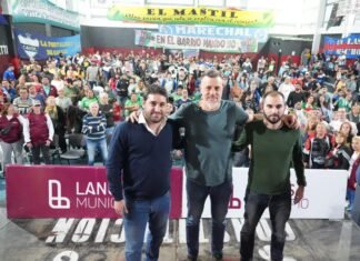 Diego Kravetz se reunió con representantes de más de 60 clubes de barrio de Lanús