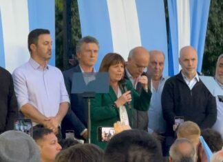 Patricia Bullrich cerró su campaña en Lomas de Zamora con una fuerte demostración de unidad