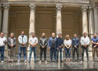 Secretarios de Seguridad de Quilmes, Varela, Berazategui, Almirante Brown y Lomas coordinaron estrategias para prevenir delitos