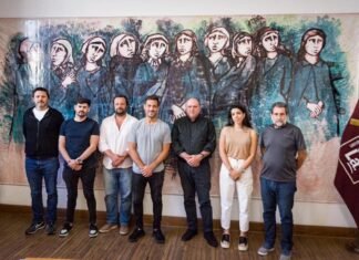 Julián Álvarez visitó la UNLa para articular acciones conjuntas: “Necesitamos de la producción de conocimiento de la Universidad”