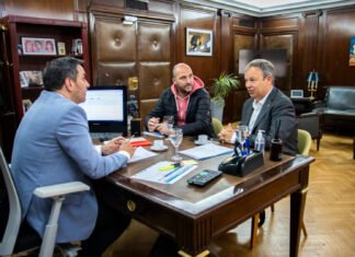 Cascallares y Cabandié anunciaron la creación de la primera plaza sustentable de Brown