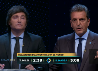 «El 10 de diciembre somos vos y yo, no vengo a hablar de Macri ni Cristina»