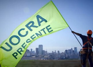 La Uocra se declaró en «alerta» por los anuncios de Milei sobre la obra pública