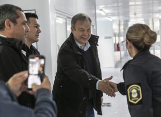 Cascallares acompaño a 600 postulantes de la Policía Bonaerense que se capacitan