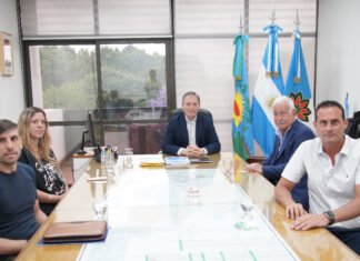 Fernando Gray recibió a Camilo Kahale, presidente de la Cámara Regional de Comercio e Industria de Lomas de Zamora