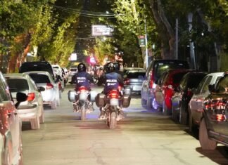 Operativo de seguridad y prevención del delito en Monte Grande