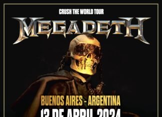 Vuelve Megadeth: llega a Buenos Aires el «Crush the World Tour»