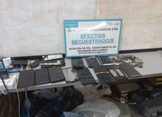 Avellaneda: operativo contra la venta ilegal de tecnología