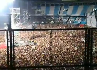 En la cancha de Racing: una joven denunció haber sido apuñalada en el recital de La Renga