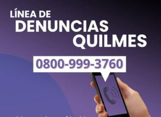Quilmes: disponen de un 0800 para alertar sobre actividades ilícitas