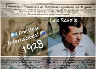 Temperley: Aquel partido internacional con un equipo uruguayo Foto: Departamento Histórico y Museo del club Atlético Temperley.