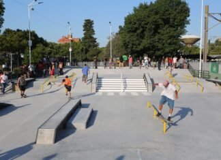 Fernando Gray inauguró el skatepark de la Plaza Aráoz Alfaro de Monte Grande