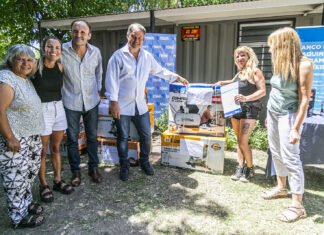 El Municipio de Brown entregó maquinarias y herramientas a emprendedores