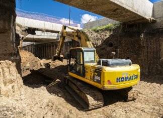 Abrieron el túnel de Ruta 4 por debajo de la rotonda Los Pinos