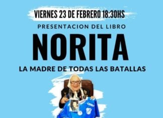 Este viernes en el club Temperley: Nora Cortiñas presentará un libro sobre su vida