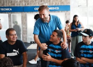 Otermín se reunió con deportistas lomenses