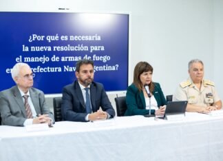 Deja atrás la resolución de Frederic: Bullrich habilita a Prefectura a utilizar armas largas