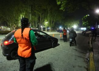 Operativo de seguridad y prevención del delito en Monte Grande