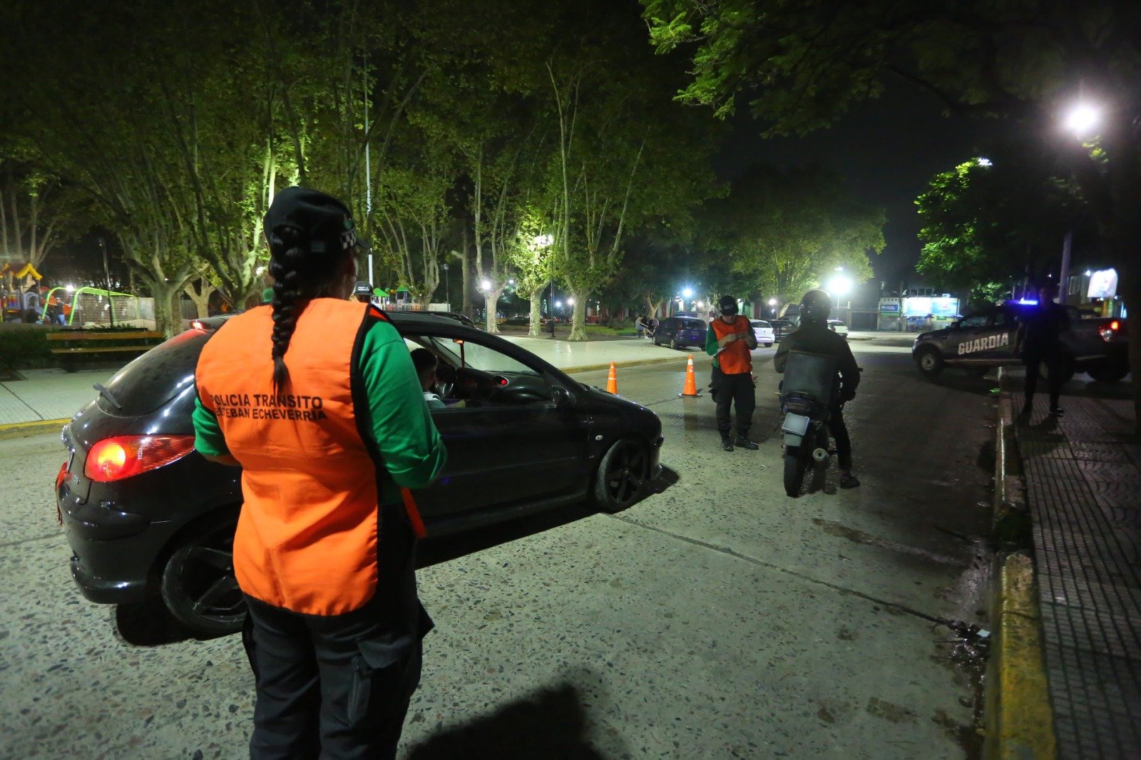 Operativo de seguridad y prevención del delito en Monte Grande