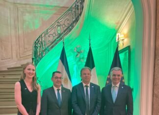 Cascallares participó de un emotivo homenaje al Almirante Guillermo Brown en el Día de San Patricio