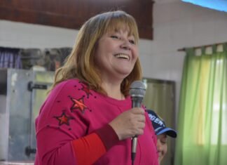 Marita Velázquez conmemoró el Día de la Mujer: “Ni un paso atrás, ni un paso adelante, es a la par”
