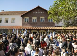 Fernando Gray en el 70° aniversario del Hogar Escuela Evita