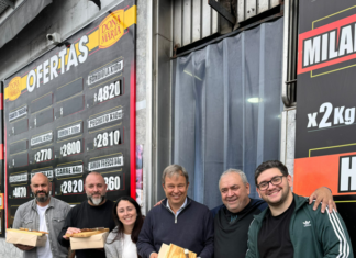 Cascallares visitó un frigorífico y destacó el esfuerzo de las empresas familiares brownianas