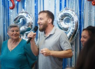 Federico Otermín participó de 29 aniversario de Talita Kum