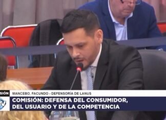 El Defensor del Pueblo de Lanús, Facundo Mancebo, expuso en la Honorable Cámara de Diputados de la Nación