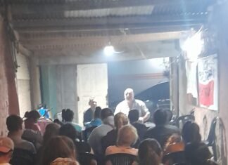 El dirigente radical Fabio Abraham visitó Esteban Echeverría