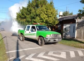 Esteban Echeverría: continúan los operativos de fumigación