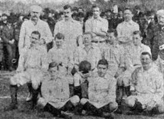 Hubo futbolistas del Lomas A.C en el primer combinado argentino que jugó en Uruguay