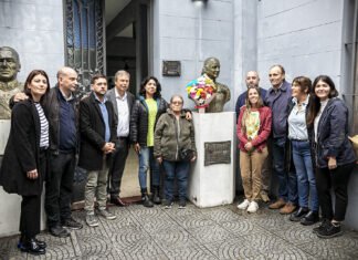 Homenaje del PJ de Almirante Brown a Evita