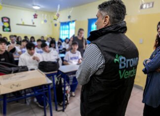 El Municipio de Brown multiplica las charlas en escuelas para concientizar sobre la importancia del cuidado ambiental