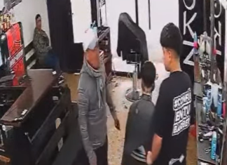 Ladrón «chamuyero» en Guernica: delincuente desarmado robó una barbería