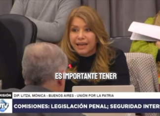 La diputada Mónica Litza destacó la importancia de la identificación genética en procesos penales pero plantea algunas dudas