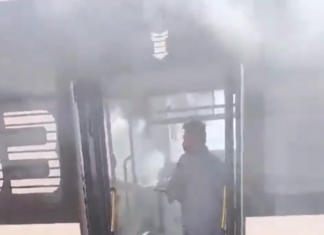 Ingeniero Budge: detienen al acusado de haber incendiado un colectivo de la línea 283