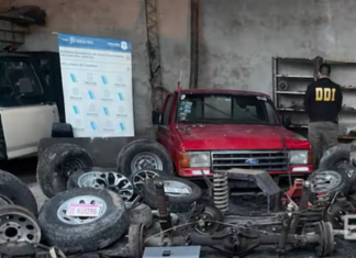 Tras allanamiento, detuvieron a la integrante una banda que robaba vehículos y comercializaba autopartes